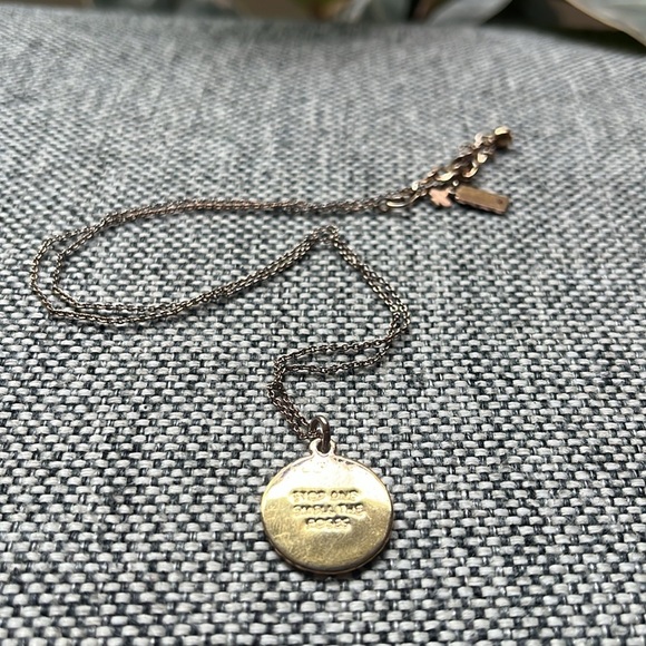 Kate Spade “Stop and Smell the Roses ” Rose Gold Pendant Necklace - Picture 5 of 16